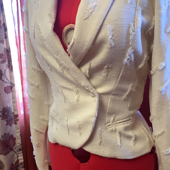 Cult Gaia Tweed Blazer - Picture 7 of 11